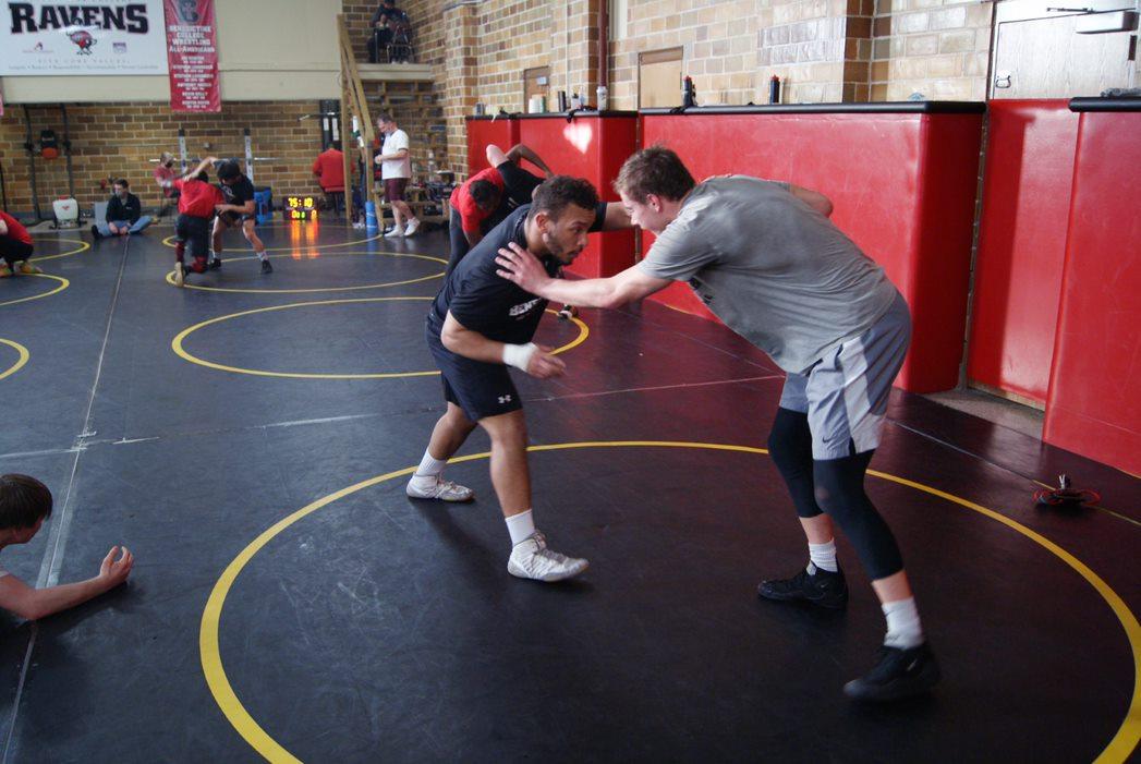 Wrestling Prepares for Conference