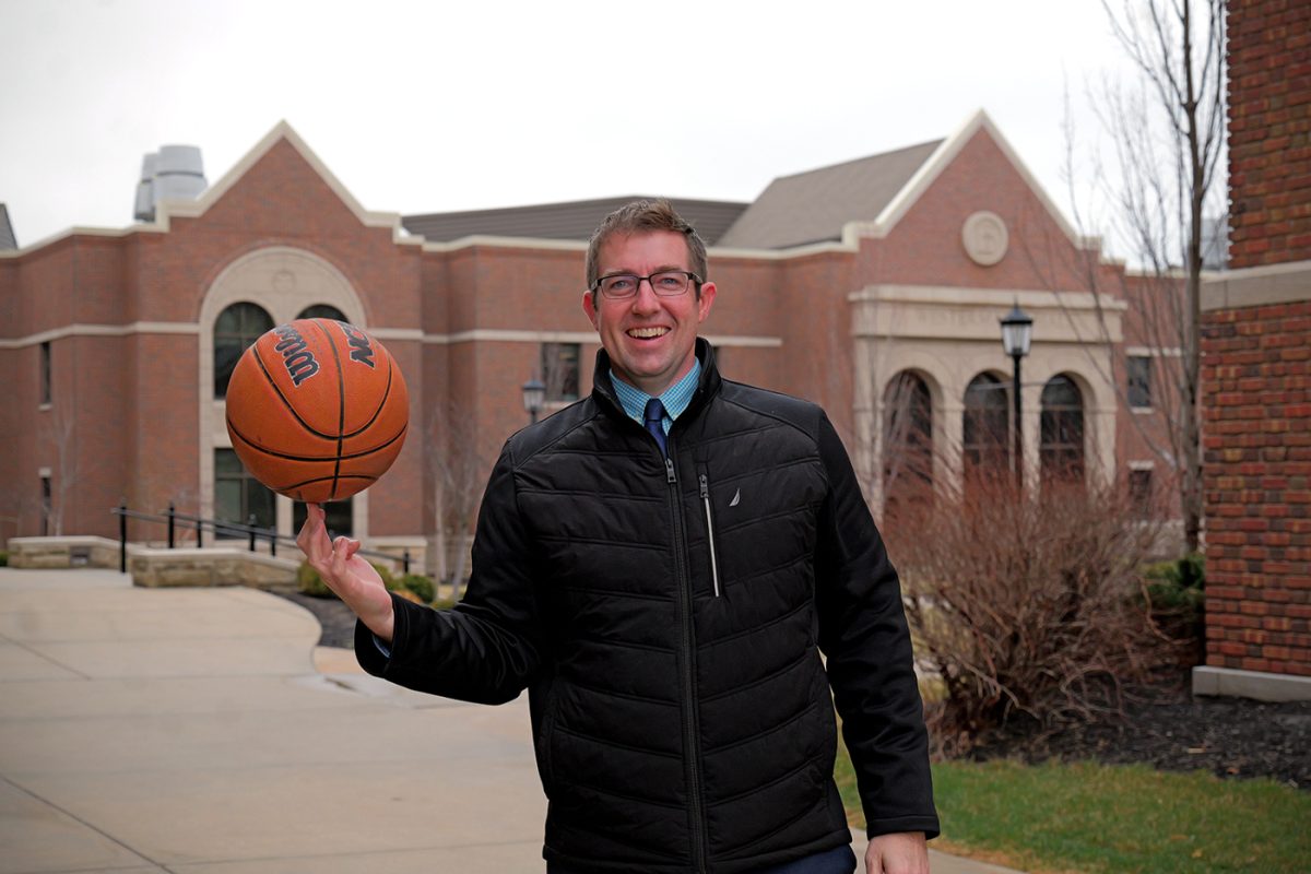 Dr. Muller originally came to Benedictine College for basketball.