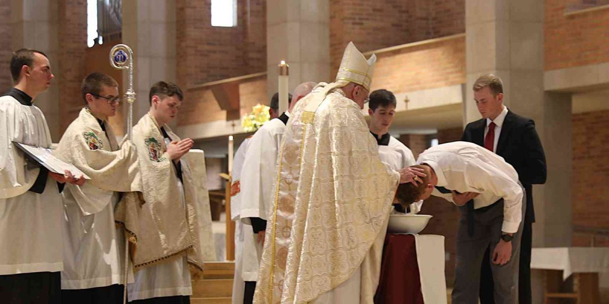 The OCIA mass on Benedictine's campus. Photo courtesy of the Benedictine website. 